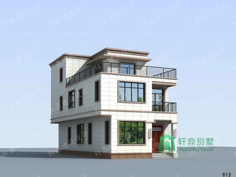 三層自建平頂房屋設計圖 (2).jpg 三層自建平頂房屋設計圖 (2).jpg