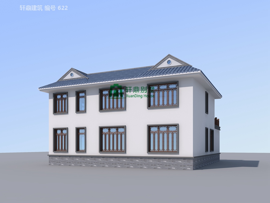 1高端帶院中式自建別墅設計圖6.jpg 1高端帶院中式自建別墅設計圖6.jpg