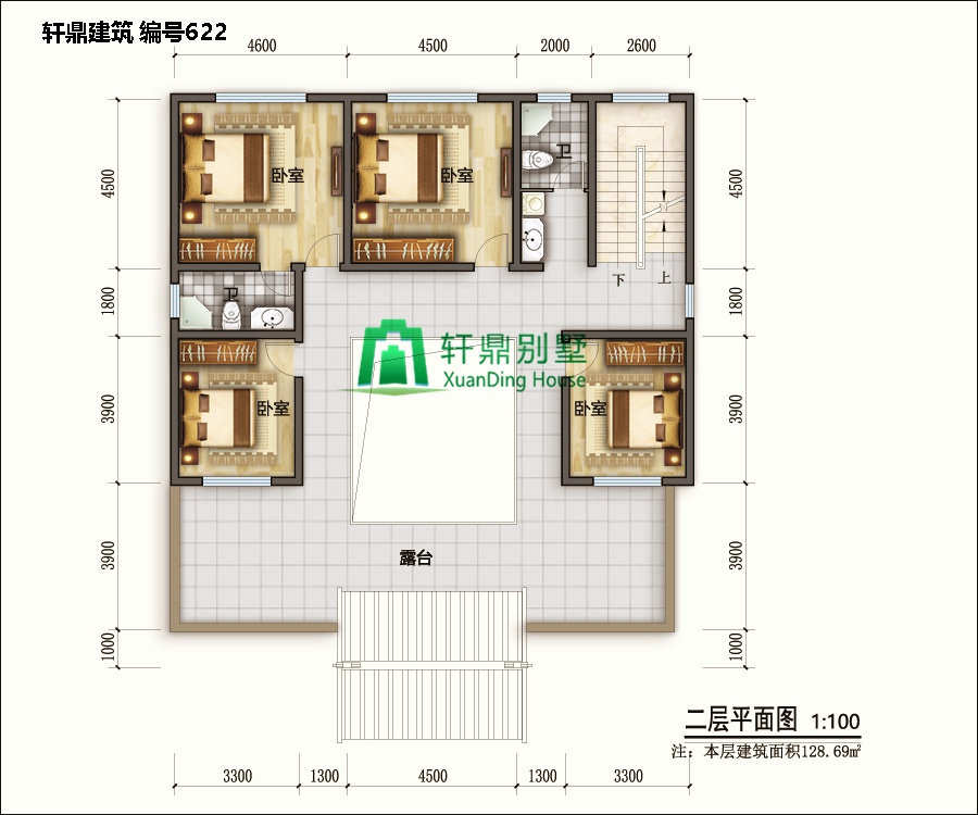 高端帶院中式自建別墅設計圖2.jpg 高端帶院中式自建別墅設計圖2.jpg