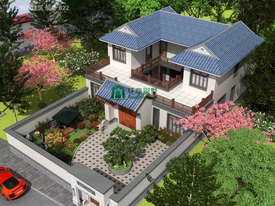 1高端帶院中式自建別墅設計�?.jpg