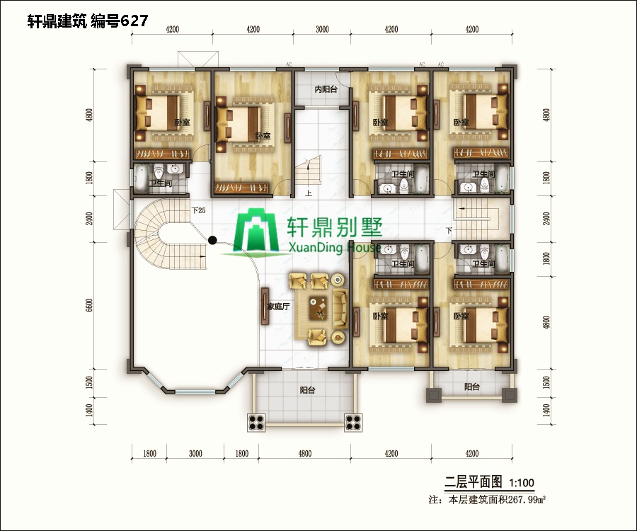 大氣歐式自建別墅設計圖6.jpg 大氣歐式自建別墅設計圖6.jpg