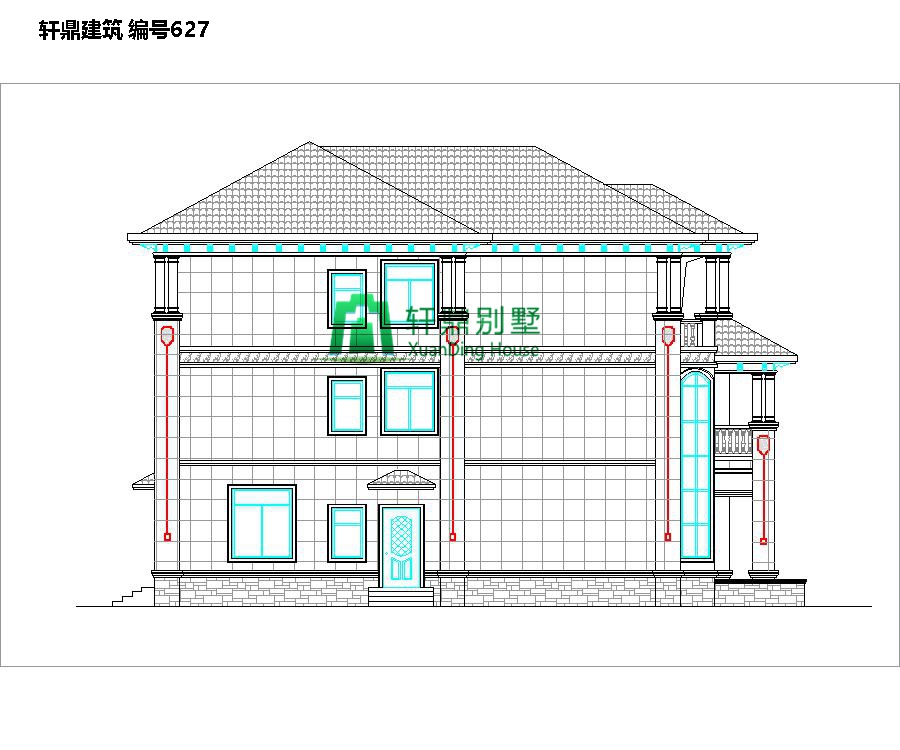 大氣歐式自建別墅設計圖3.jpg 大氣歐式自建別墅設計圖3.jpg