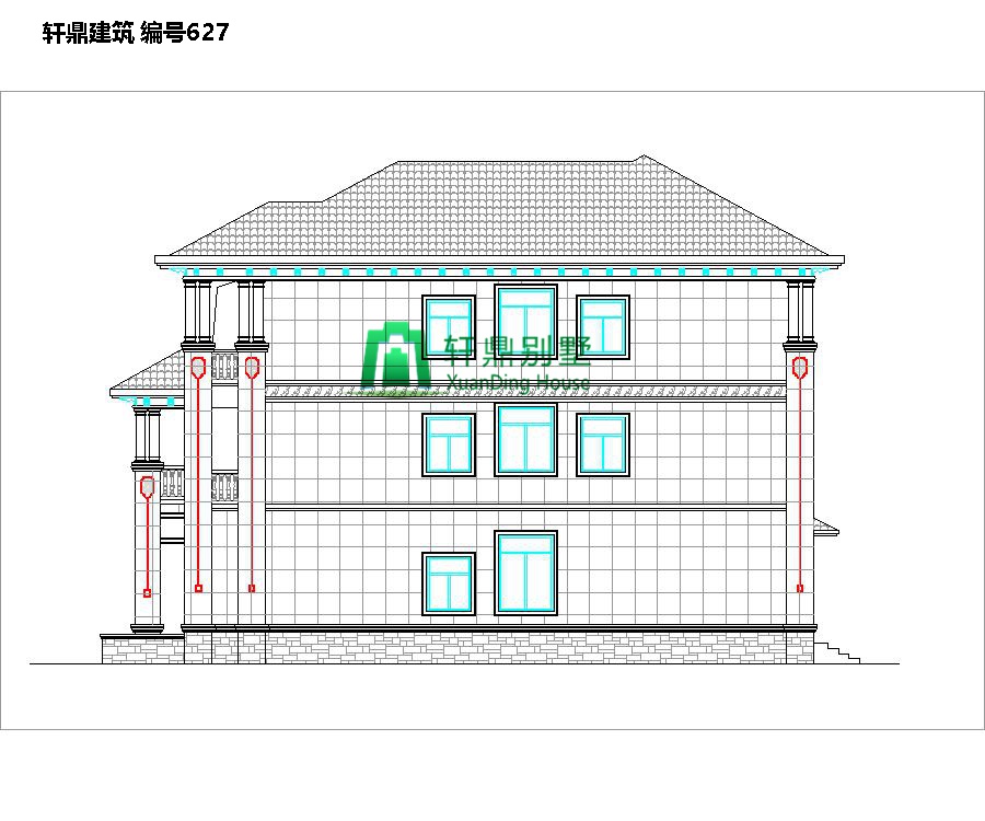 大氣歐式自建別墅設計圖4.jpg 大氣歐式自建別墅設計圖4.jpg