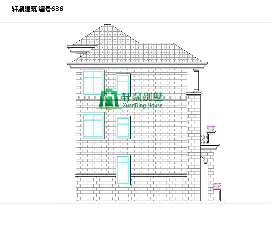 三層歐式自建別墅設(shè)計圖3.jpg 三層歐式自建別墅設(shè)計圖3.jpg