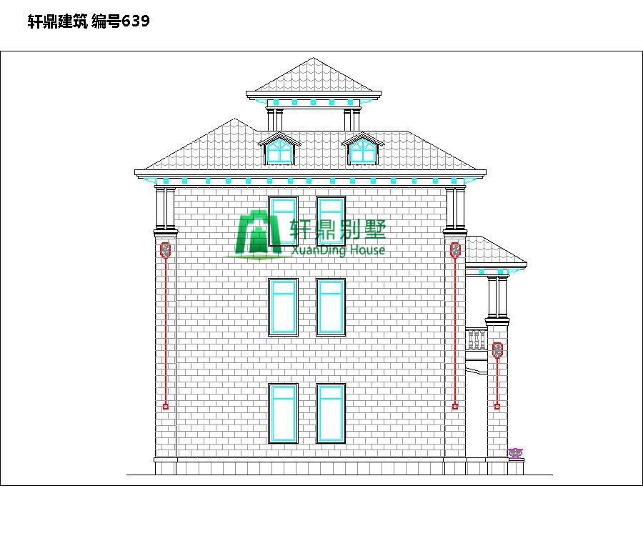 三層半自建別墅設計施工圖3.jpg 三層半自建別墅設計施工圖3.jpg
