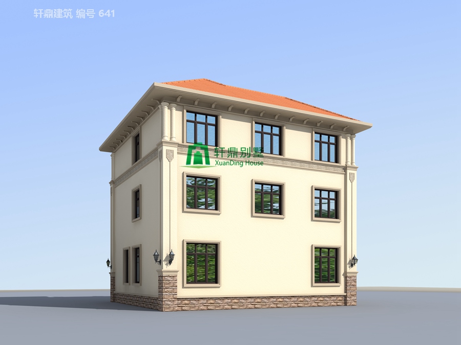 歐式三層自建別墅設計圖11.jpg 歐式三層自建別墅設計圖11.jpg