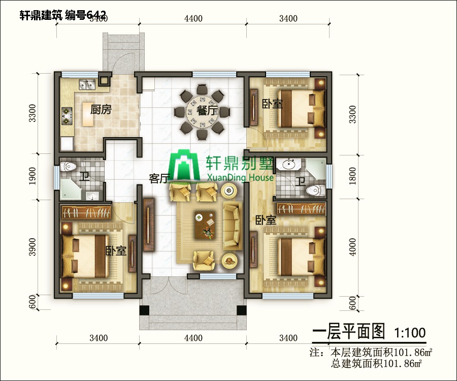 簡單一層自建別墅設計圖15.jpg 簡單一層自建別墅設計圖15.jpg