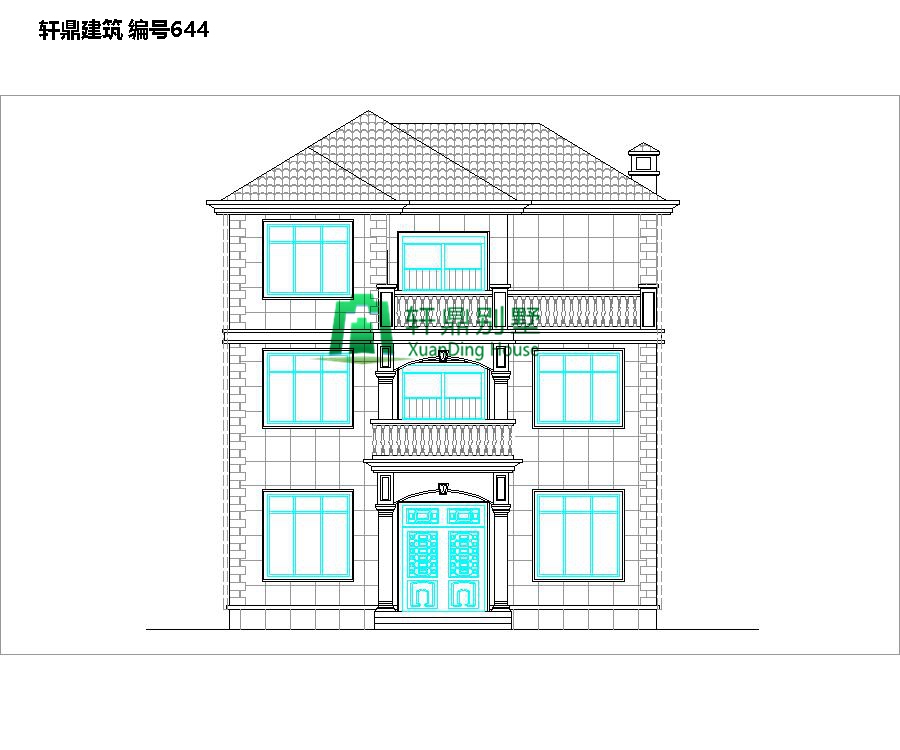 三層自建別墅設計圖1.jpg 三層自建別墅設計圖1.jpg