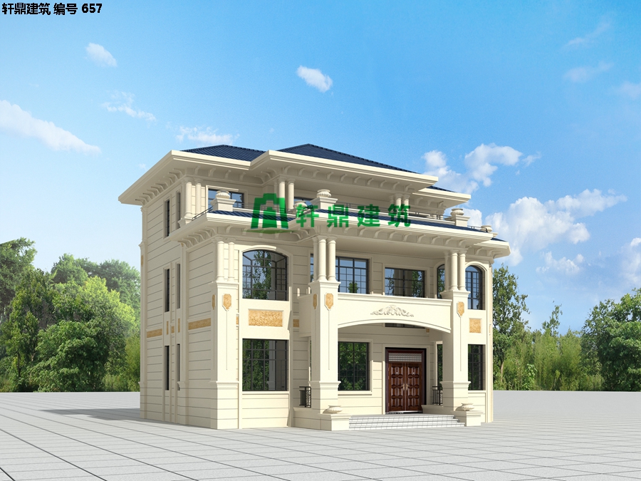 精品歐式三層自建別墅設計施工全套圖紙02.jpg 精品歐式三層自建別墅設計施工全套圖紙02.jpg