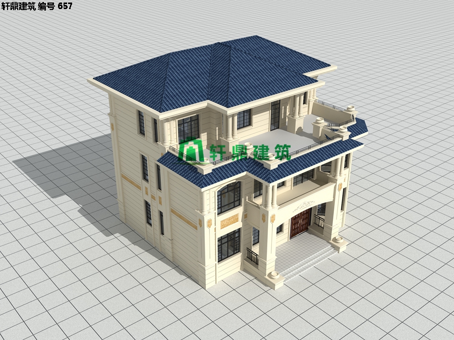 精品歐式三層自建別墅設計施工全套圖紙03.jpg 精品歐式三層自建別墅設計施工全套圖紙03.jpg