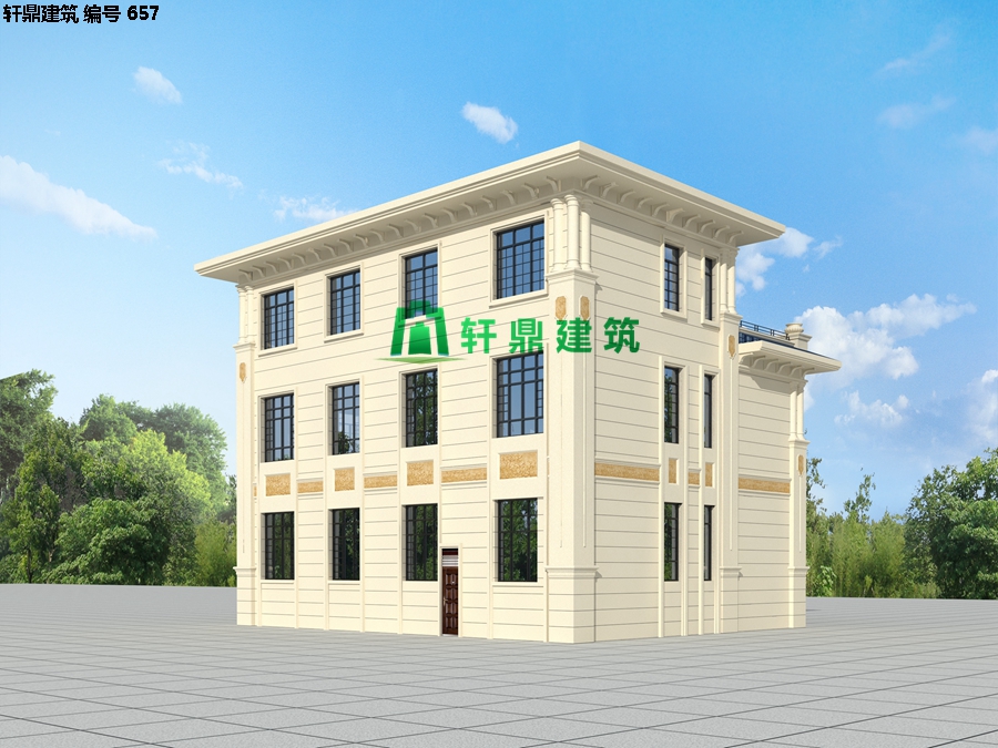 精品歐式三層自建別墅設計施工全套圖紙04.jpg 精品歐式三層自建別墅設計施工全套圖紙04.jpg