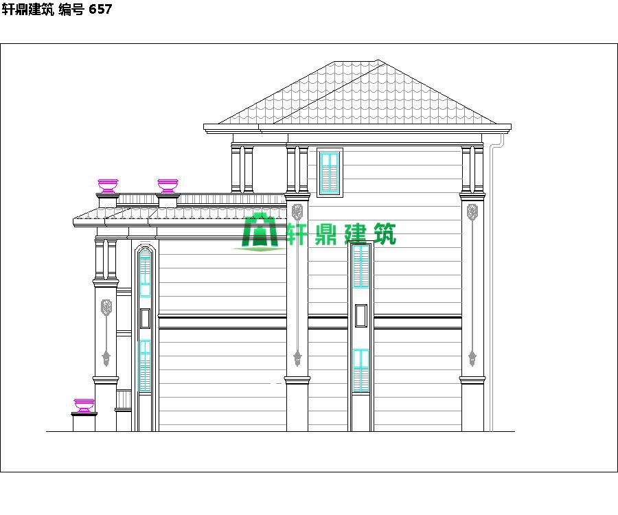 精品歐式三層自建別墅設計施工全套圖紙09.jpg 精品歐式三層自建別墅設計施工全套圖紙09.jpg