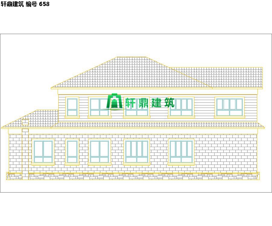 自建田園二層小別墅設計施工圖06.jpg 自建田園二層小別墅設計施工圖06.jpg