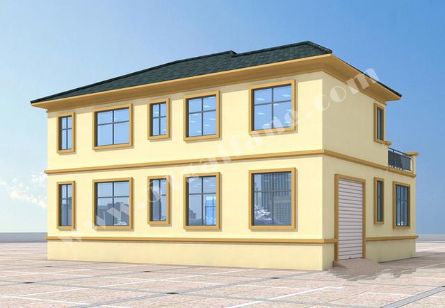 二層帶車庫(kù)的自建房屋設(shè)計(jì)圖 二層帶車庫(kù)的自建房屋設(shè)計(jì)圖