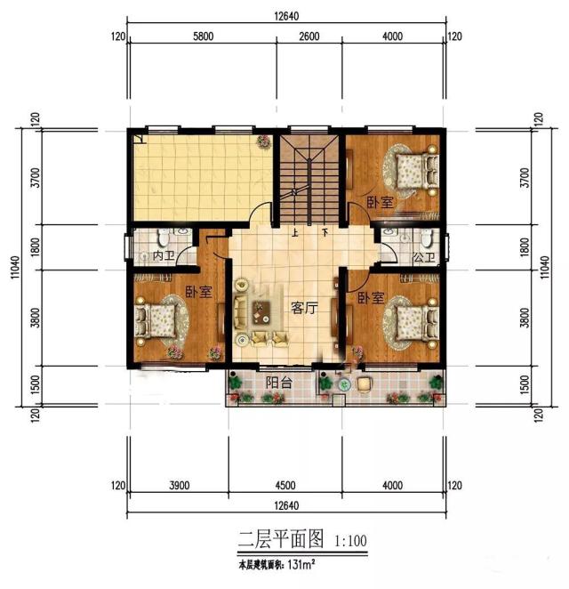 農村三層小樓設計 農村三層小樓設計
