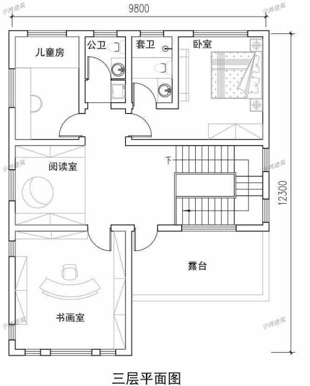 新農村別墅設計圖紙 新農村別墅設計圖紙