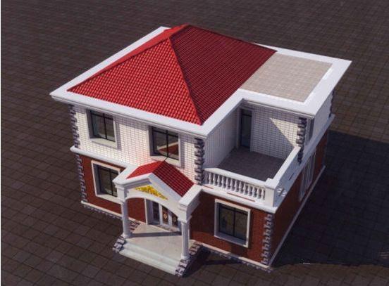 實用的兩層自建住宅 實用的兩層自建住宅