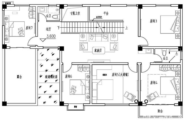 兩層半現代的別墅 兩層半現代的別墅