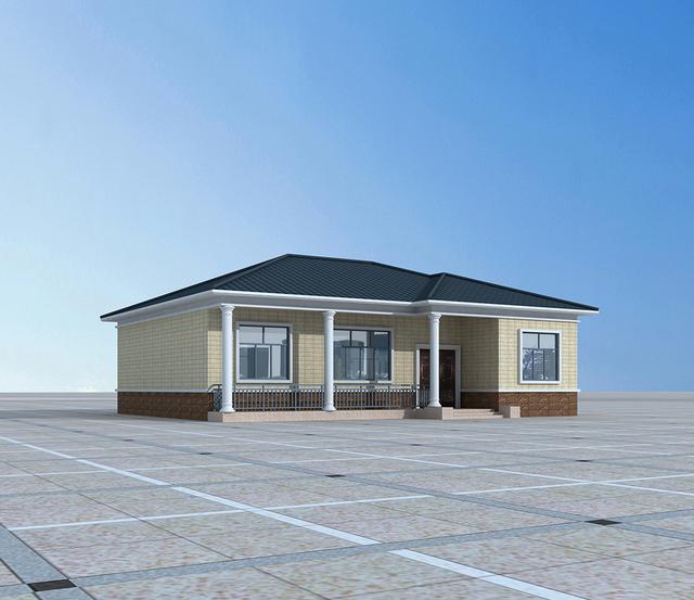 一層自建的別墅 一層自建的別墅