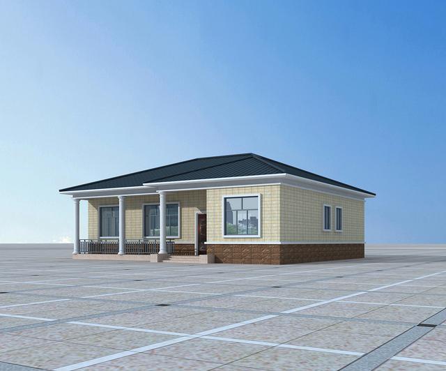 一層自建的別墅 一層自建的別墅