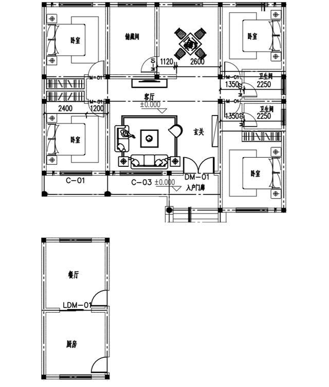 一層自建的別墅 一層自建的別墅