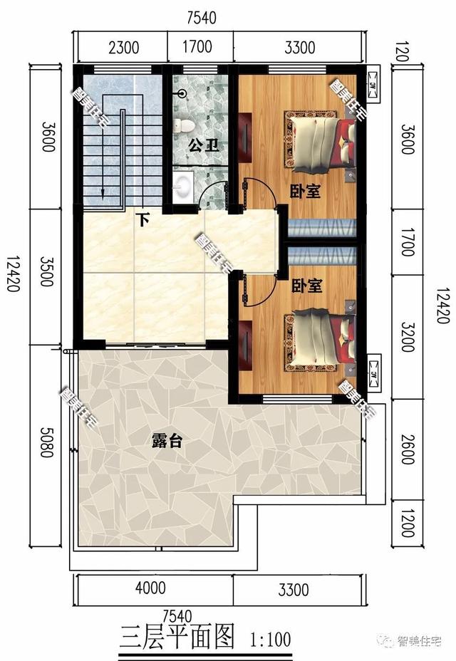 平頂鄉村別墅設計 平頂鄉村別墅設計