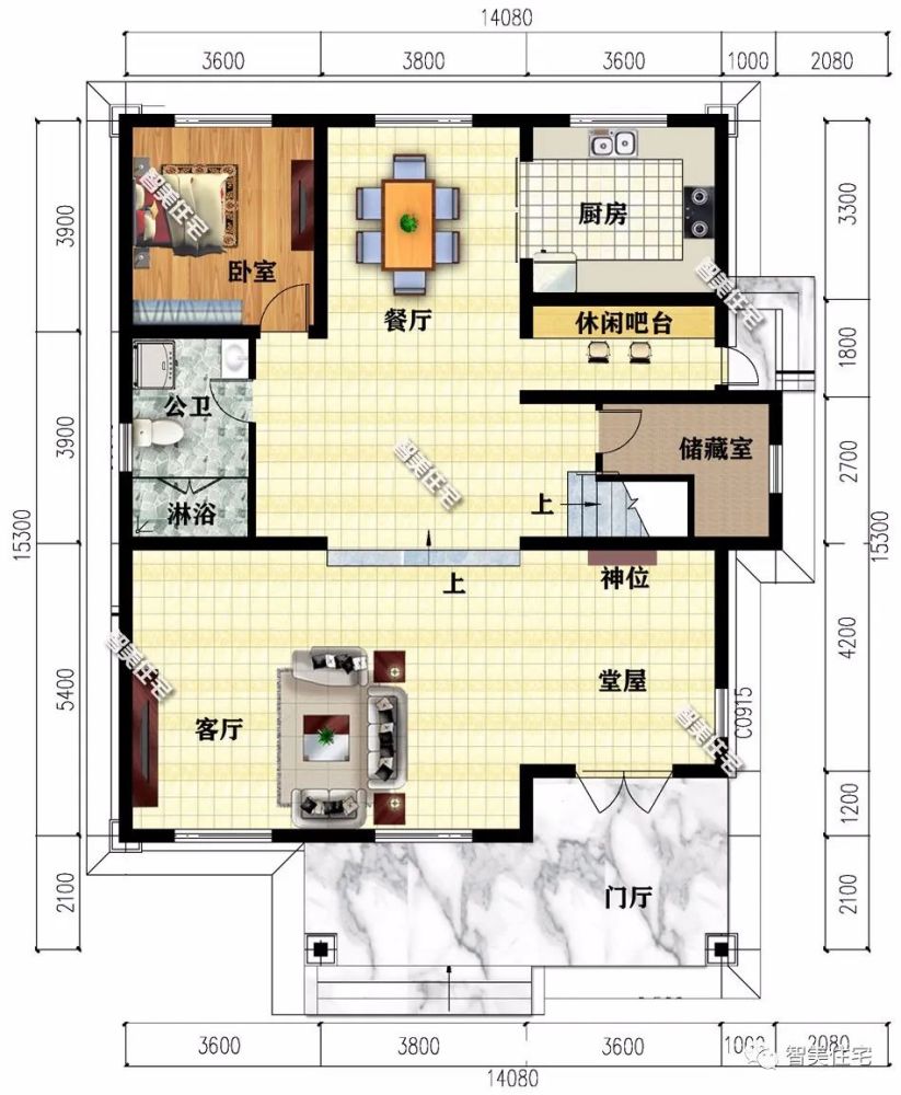 兩層樓的簡歐式鄉村別墅 兩層樓的簡歐式鄉村別墅