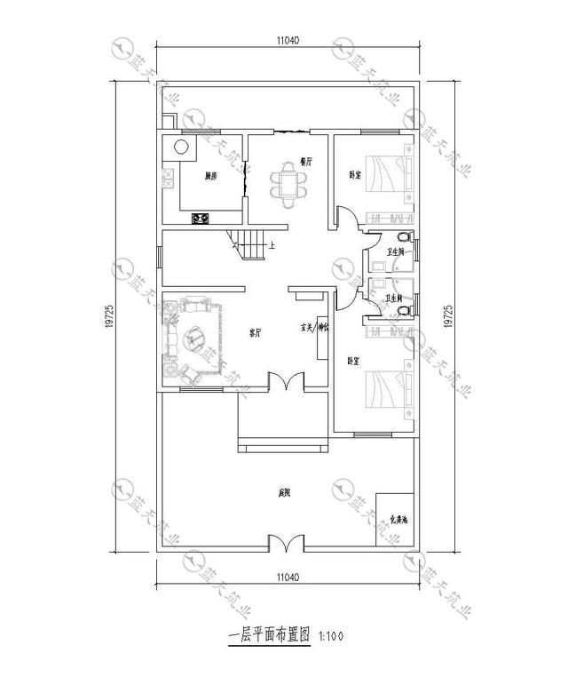 三層中式自建別墅原設計圖紙 三層中式自建別墅原設計圖紙
