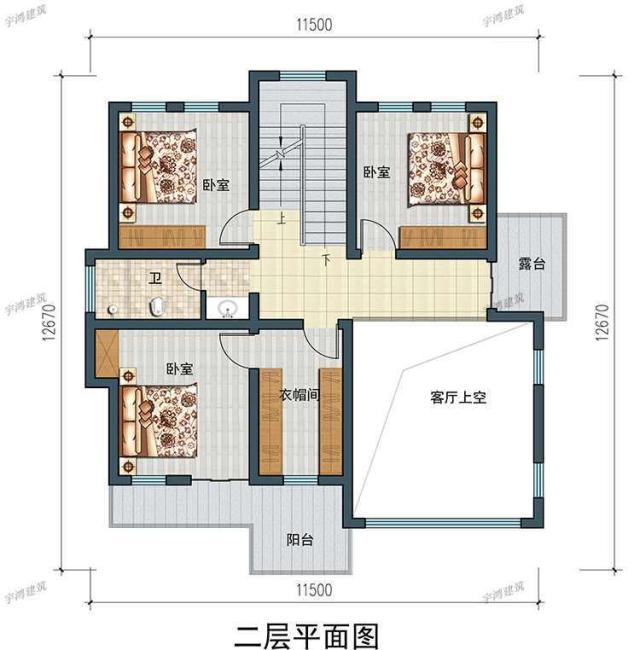 三層別墅的設計圖 三層別墅的設計圖