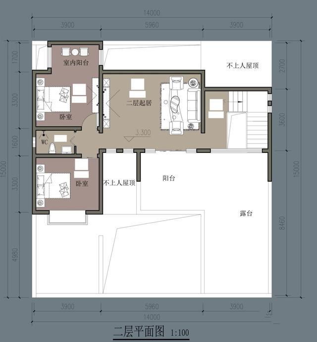 農村自建兩層平頂別墅 農村自建兩層平頂別墅