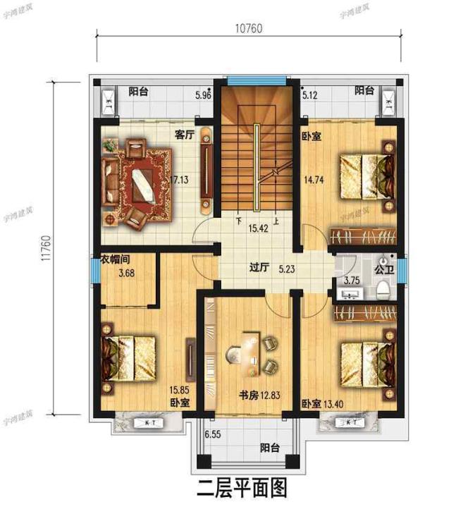 三層的豪華自建住宅設計 三層的豪華自建住宅設計