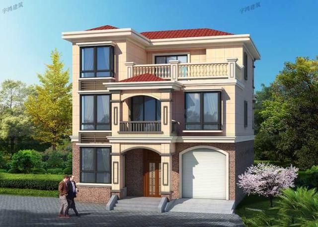 三層的豪華自建住宅設計 三層的豪華自建住宅設計