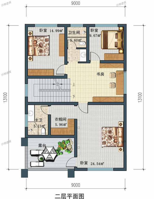 三層的豪華自建住宅設計 三層的豪華自建住宅設計
