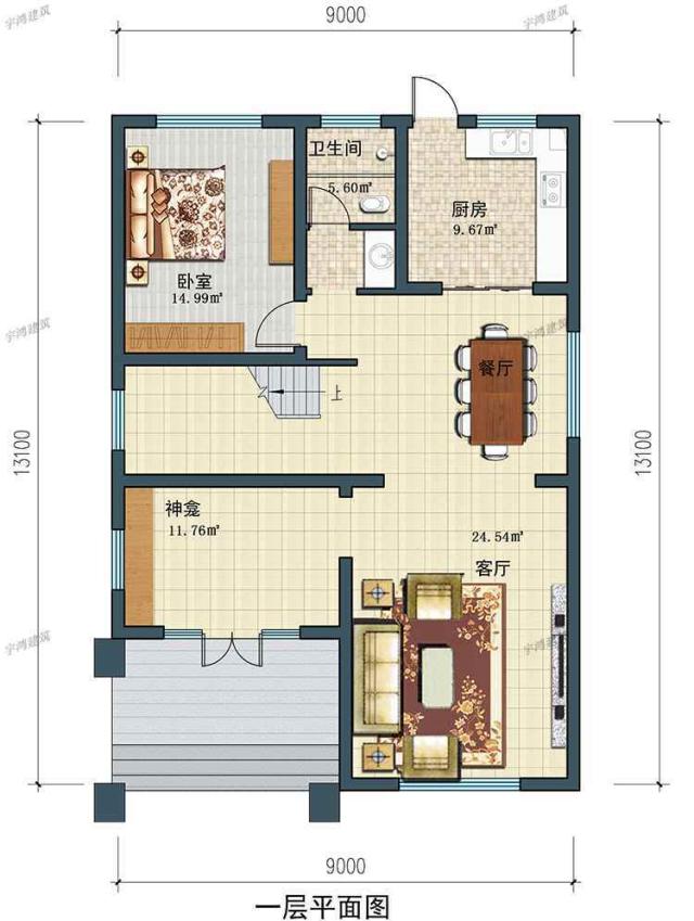 三層的豪華自建住宅設計 三層的豪華自建住宅設計