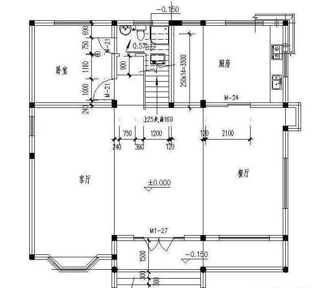 農村自建12米寬房屋設計圖 農村自建12米寬房屋設計圖