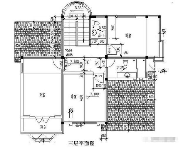 農村自建12米寬房屋設計圖 農村自建12米寬房屋設計圖