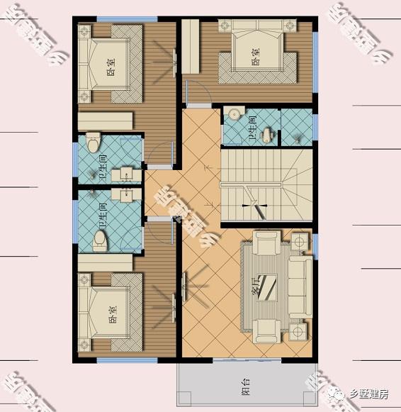 8X12米的農(nóng)村自建房屋 8X12米的農(nóng)村自建房屋