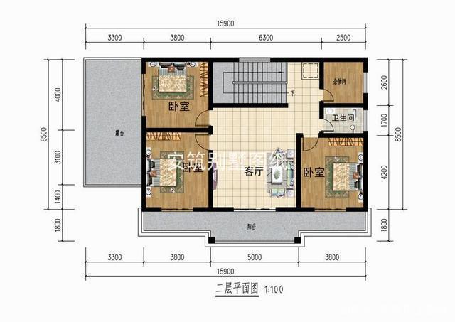 二層農村住宅設計圖 二層農村住宅設計圖