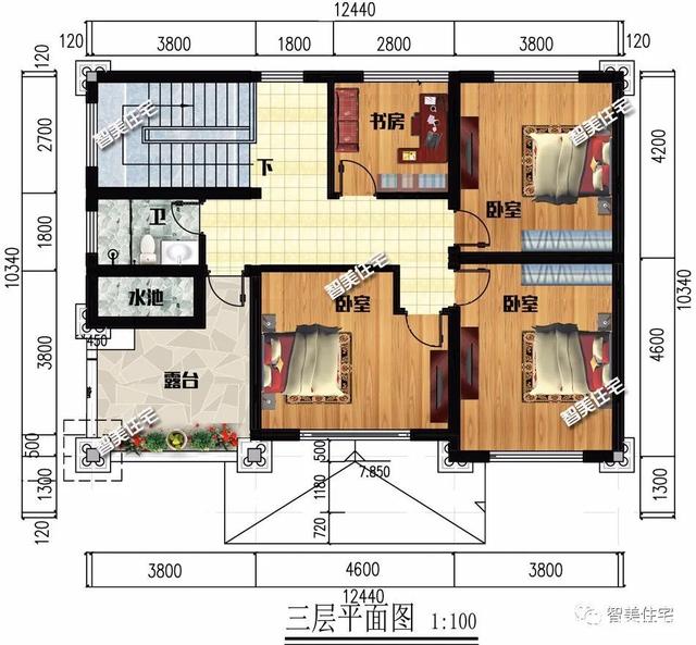 美麗實用的農村自建別墅 美麗實用的農村自建別墅