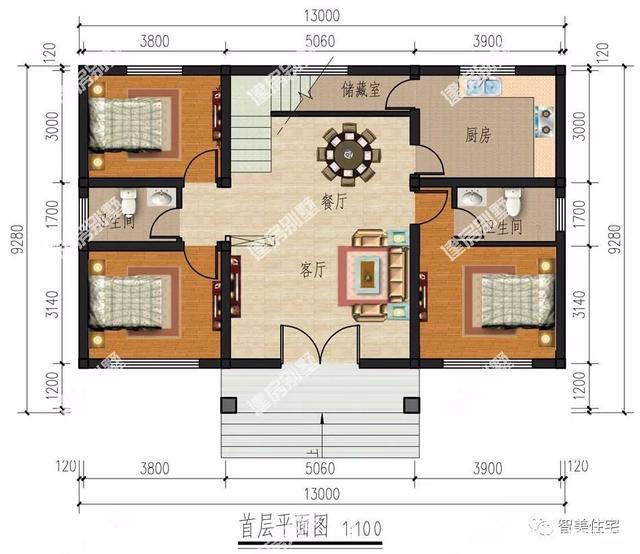 農(nóng)村別墅戶型 農(nóng)村別墅戶型