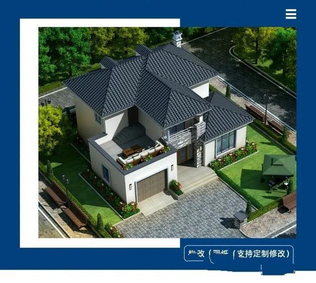 二層鄉(xiāng)村新中式別墅 二層鄉(xiāng)村新中式別墅