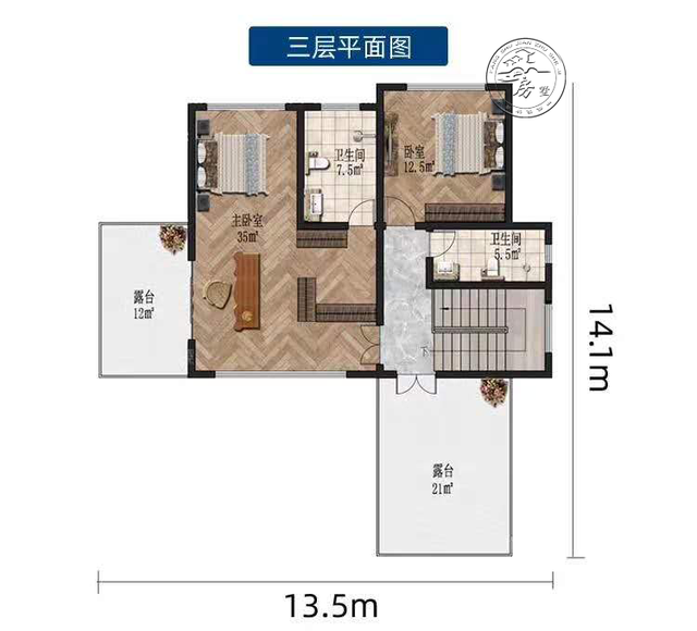 現代式三層優雅別墅 現代式三層優雅別墅