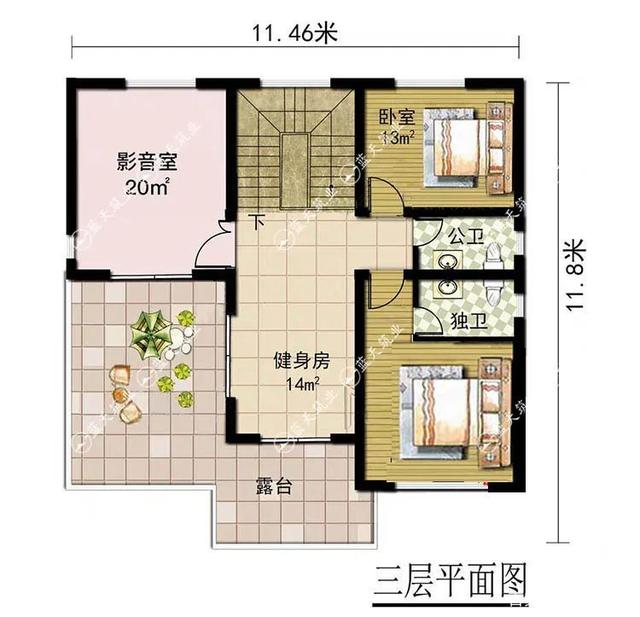三層歐式農村自建房設計圖 三層歐式農村自建房設計圖