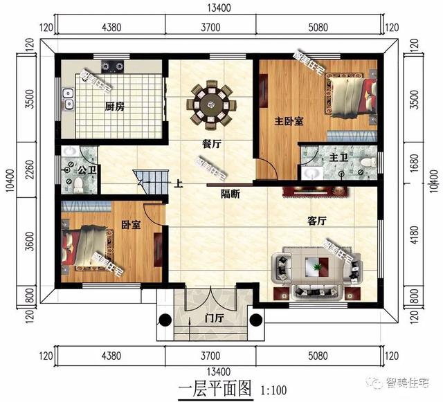 擁有露臺設計的農村別墅 擁有露臺設計的農村別墅