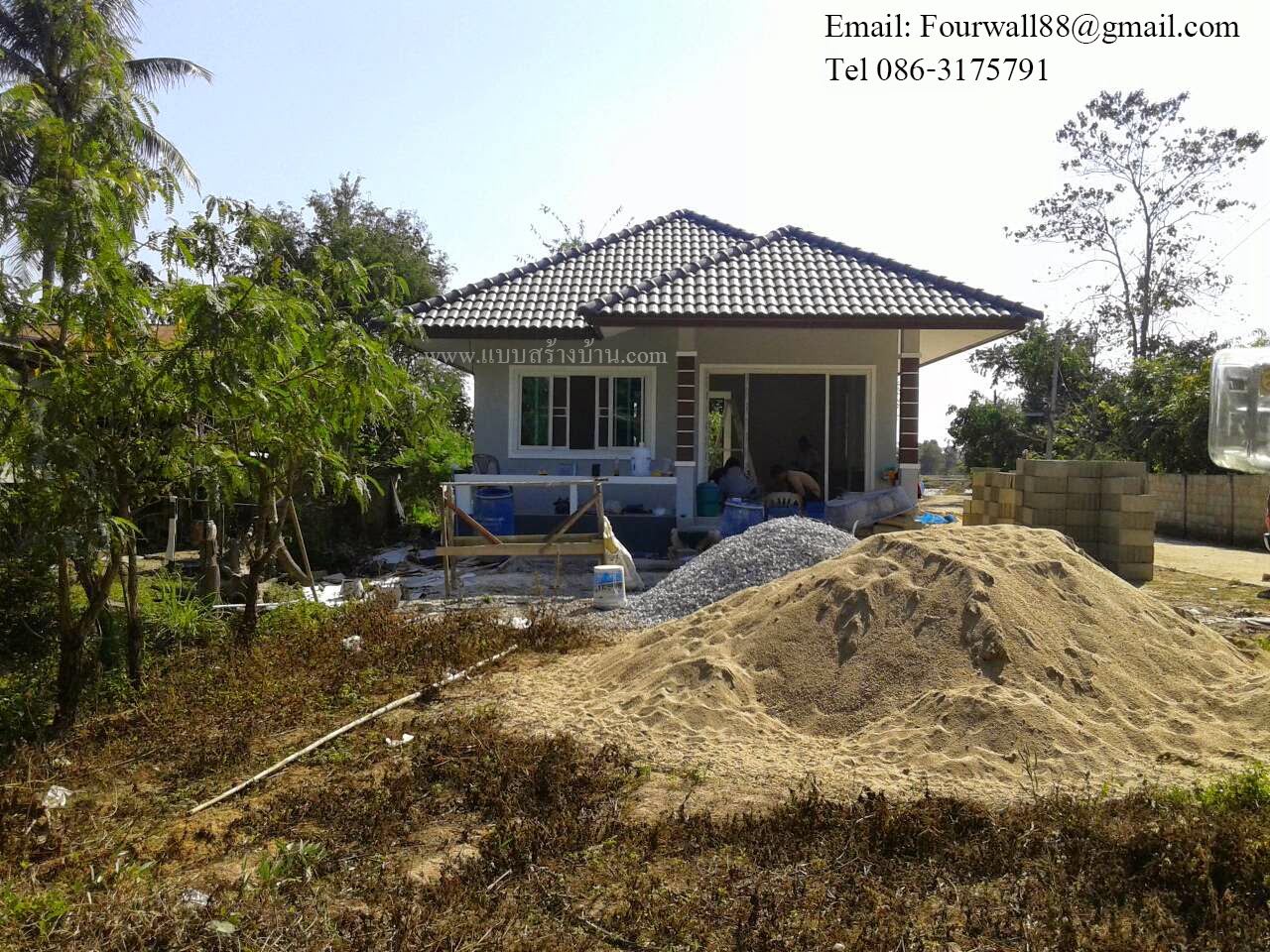 現代農村一層帶兩間臥室設計的自建房屋 現代農村一層帶兩間臥室設計的自建房屋