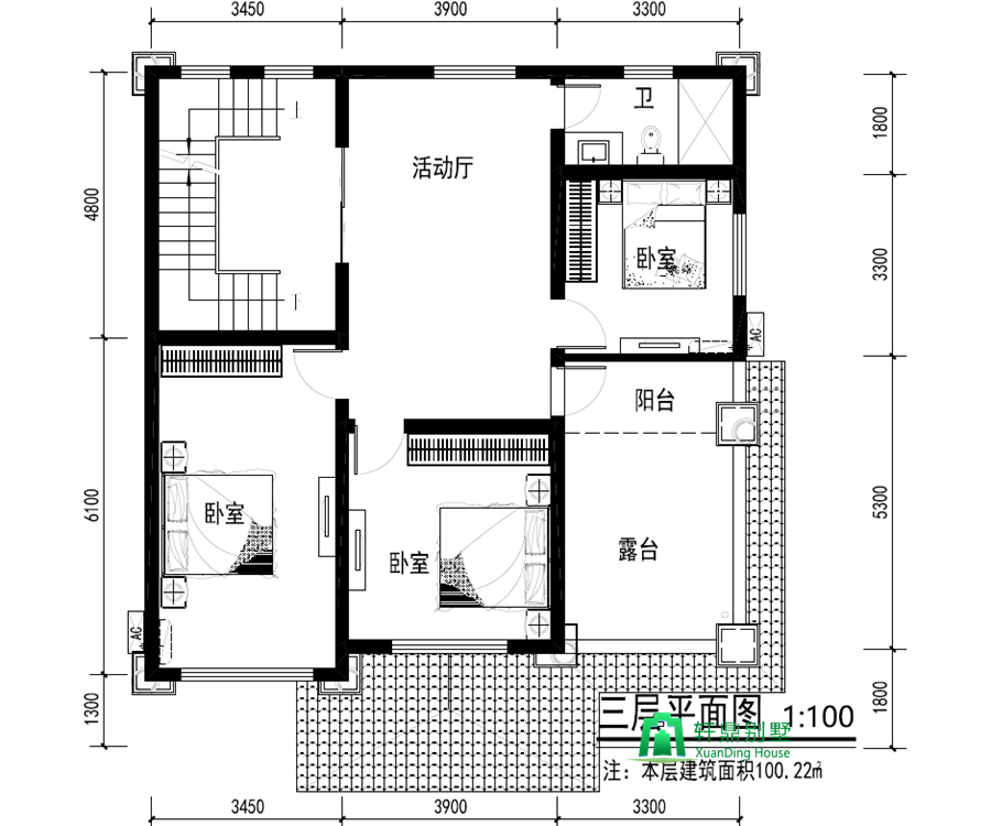 三層自建房設計圖 三層自建房設計圖