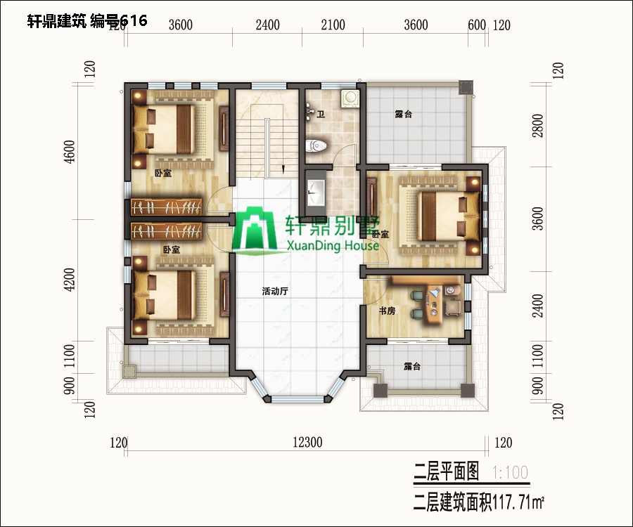 現代精品二層自建別墅設計圖p2.jpg 現代精品二層自建別墅設計圖p2.jpg