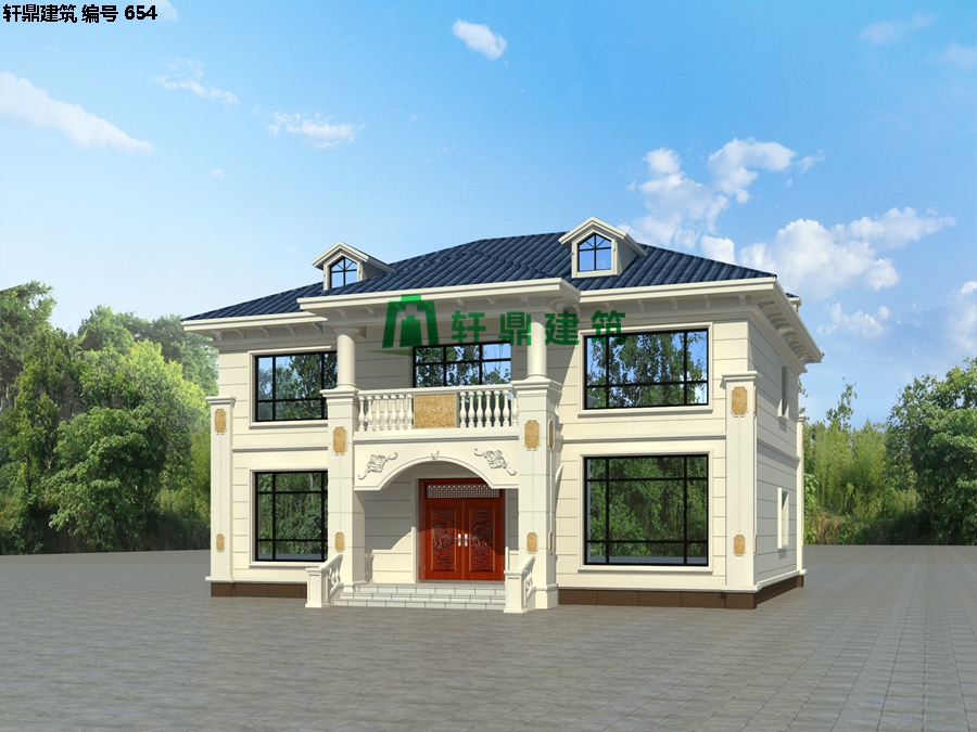 經典小二層歐式自建別墅施工圖02.jpg 經典小二層歐式自建別墅施工圖02.jpg