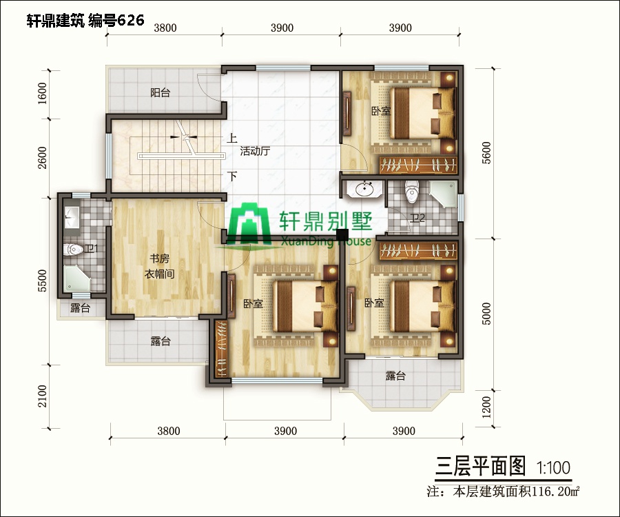 精品三層自建別墅設(shè)計圖7.jpg 精品三層自建別墅設(shè)計圖7.jpg