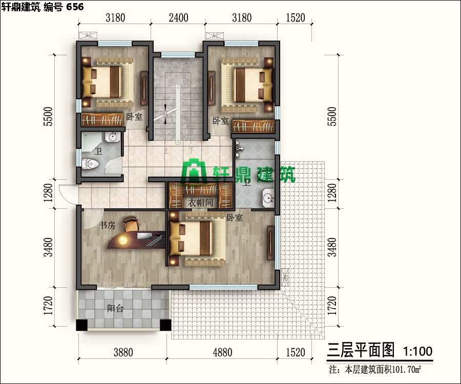經(jīng)典四層紅磚別墅設(shè)計施工全套圖紙03.jpg 經(jīng)典四層紅磚別墅設(shè)計施工全套圖紙03.jpg